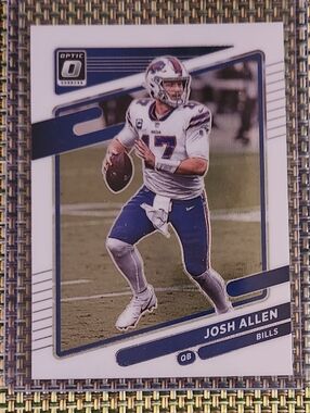 Josh Allen Football Trading Card